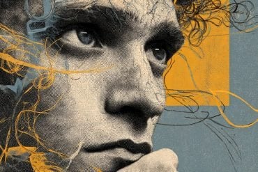 This shows a person's face.