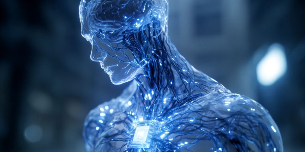 This shows the outline of a robot.