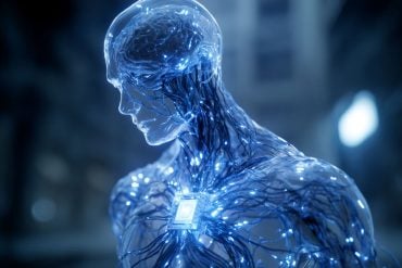 This shows the outline of a robot.