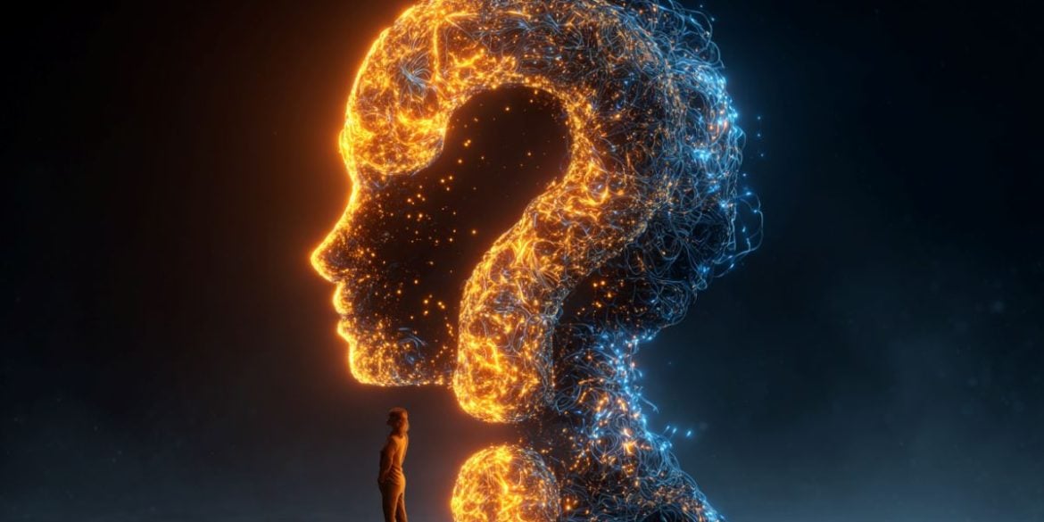 This shows a head and a question mark.