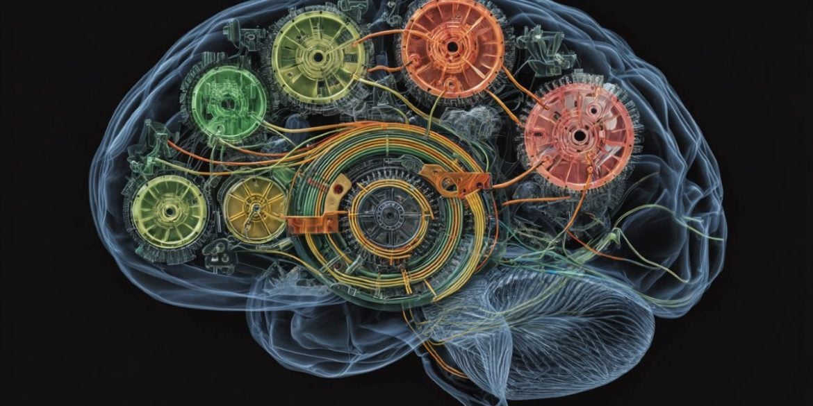 This shows a brain and a stopwatch.