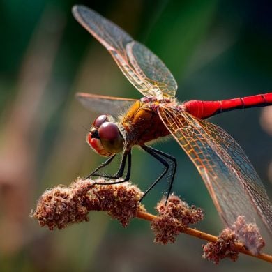 This shows a dragonfly.