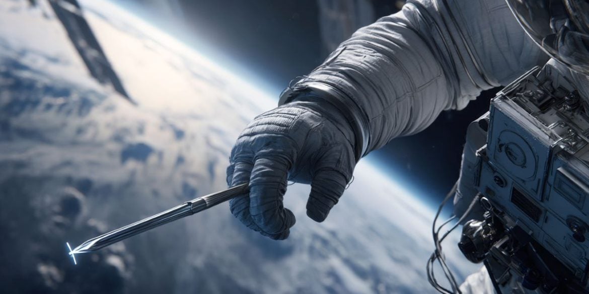 This shows an astronaut.