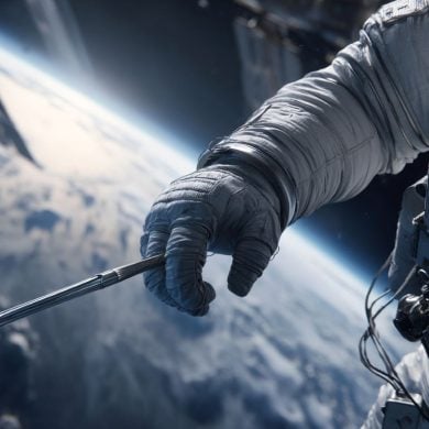 This shows an astronaut.