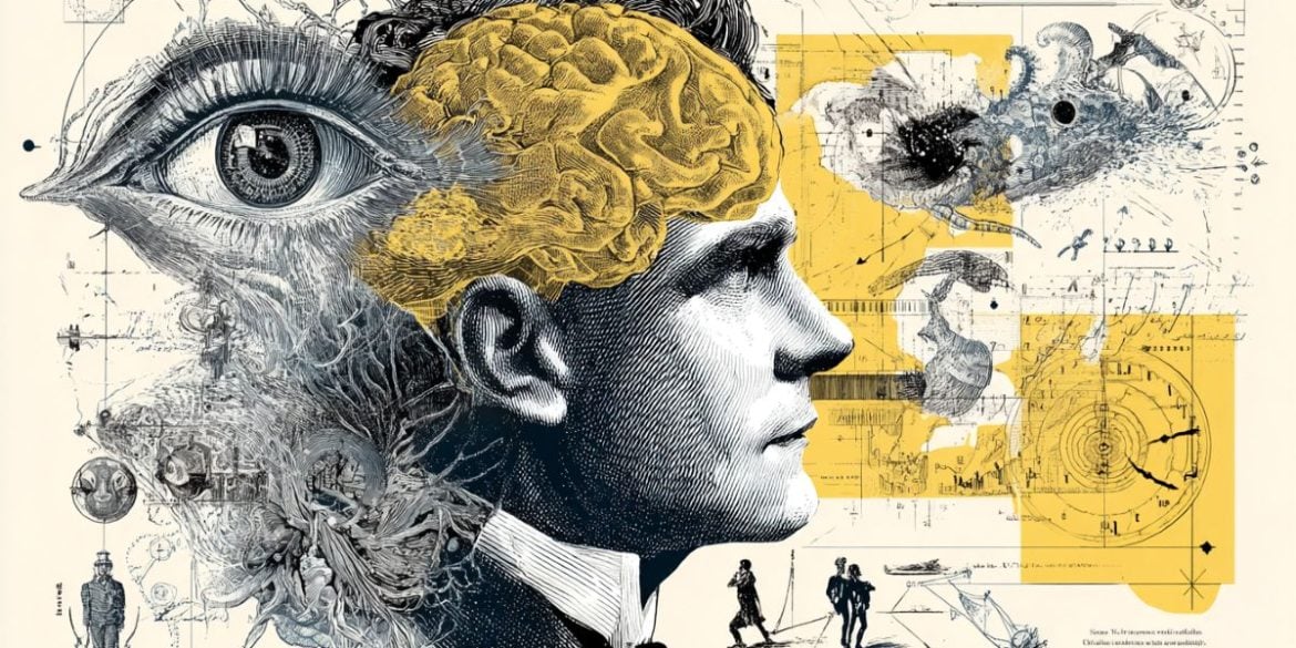 This shows a head and a brain.