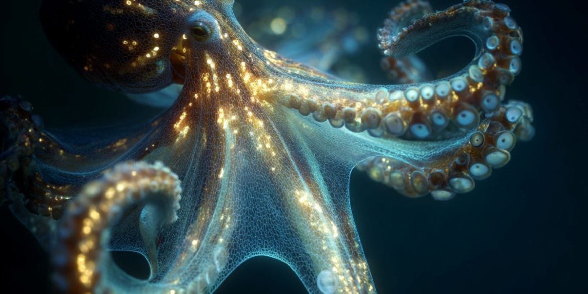 This shows an octopus.