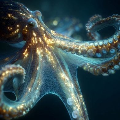 This shows an octopus.