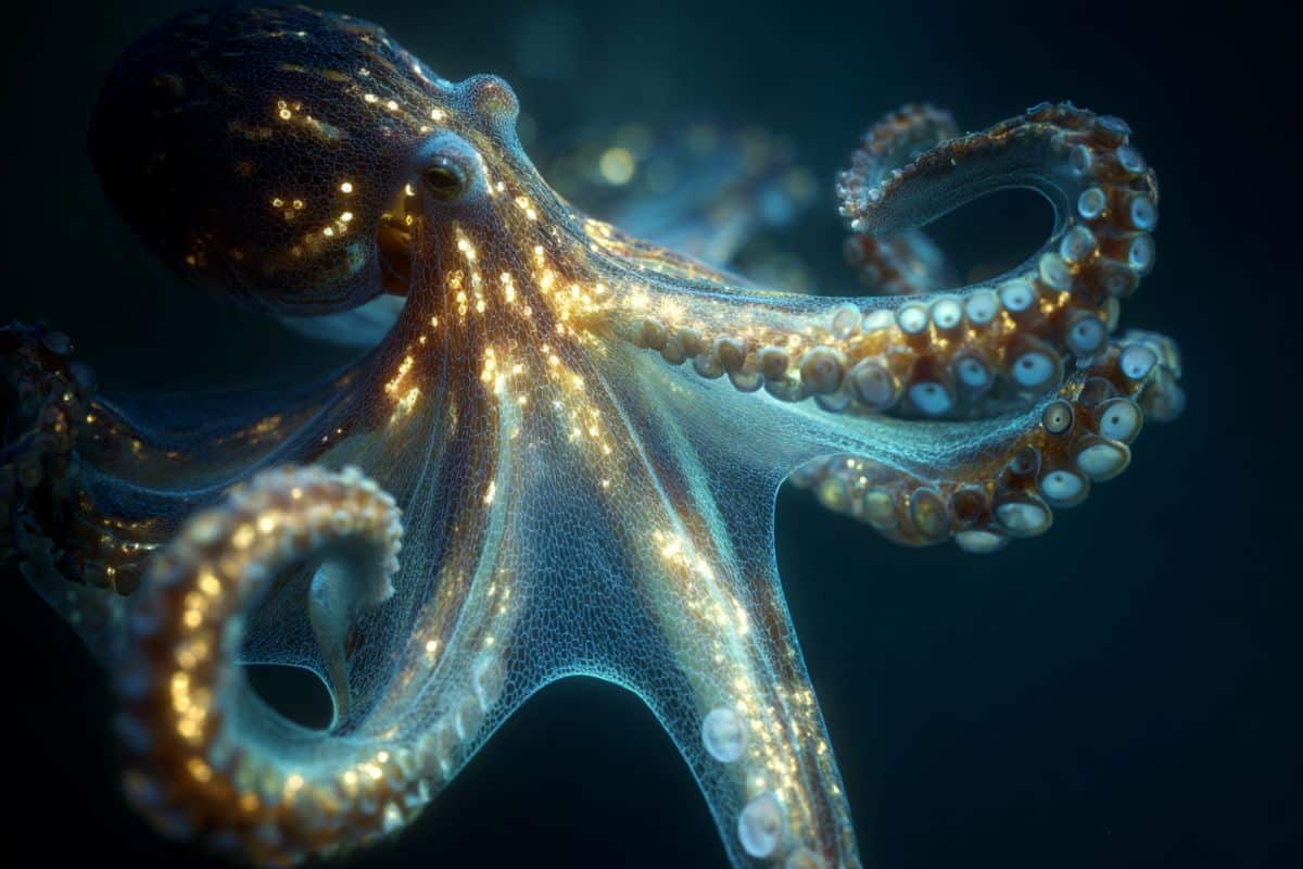 This shows an octopus.