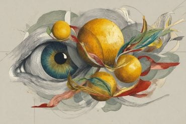 This shows an eye and contrasting shapes in high definition.