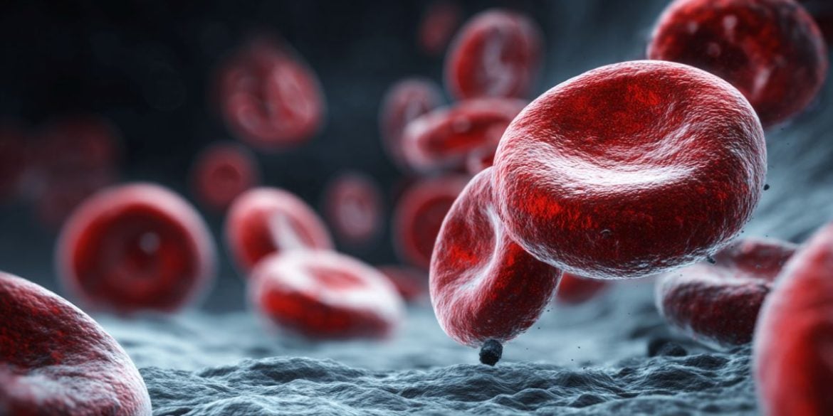 This shows blood plasma.