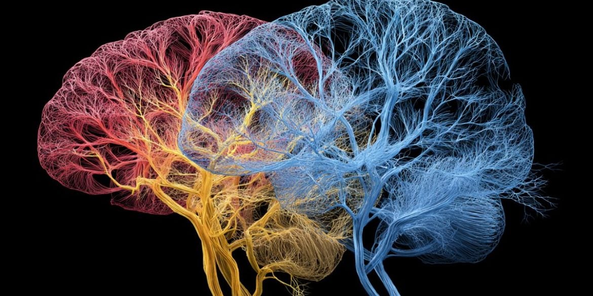 This shows two brains.