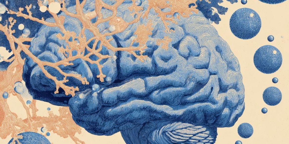 This shows a brain.