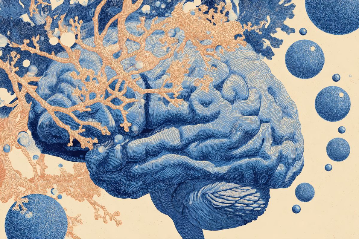 This shows a brain.