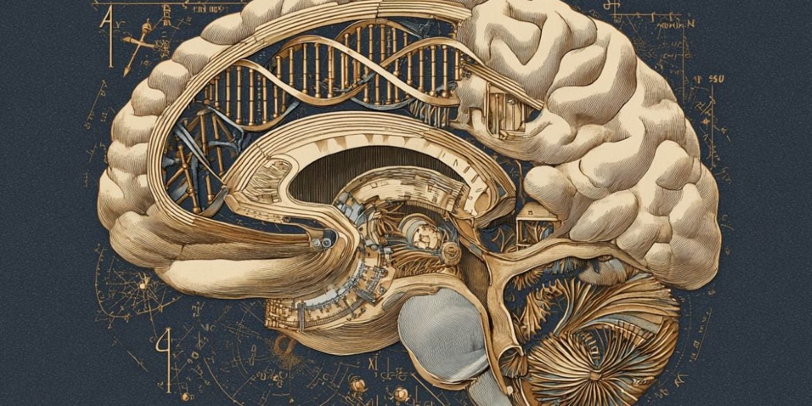 This shows a brain.
