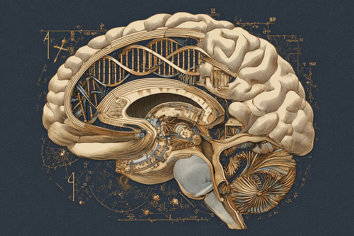 This shows a brain.