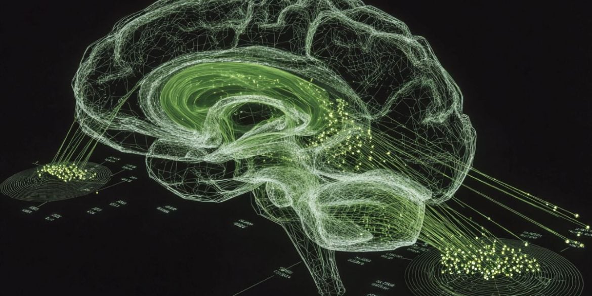 This shows a brain.