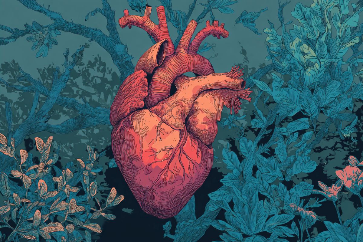 This shows a heart.