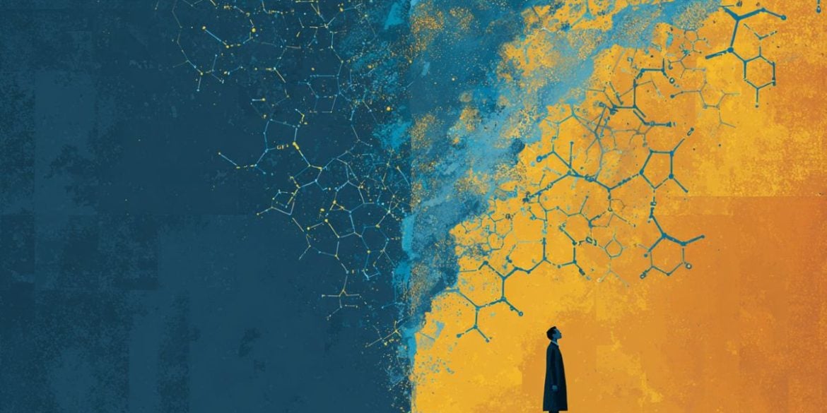This shows molecules.