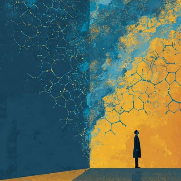 This shows molecules.