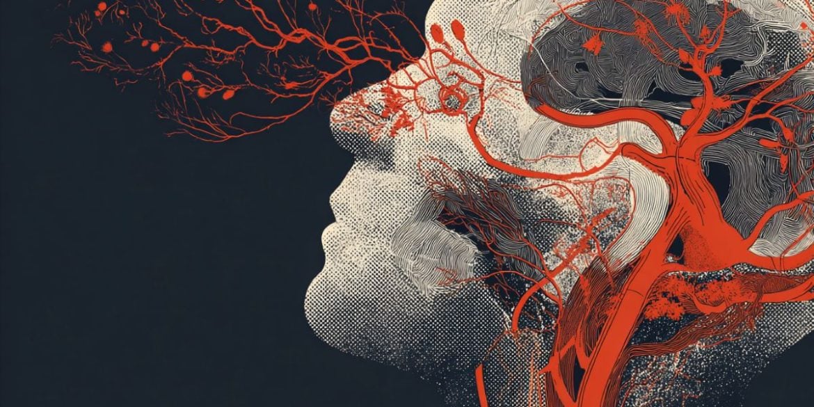 This shows the outline of a head.