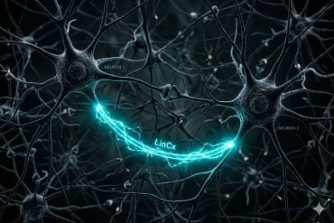 This shows neurons being bridged by the neurotech synapse.