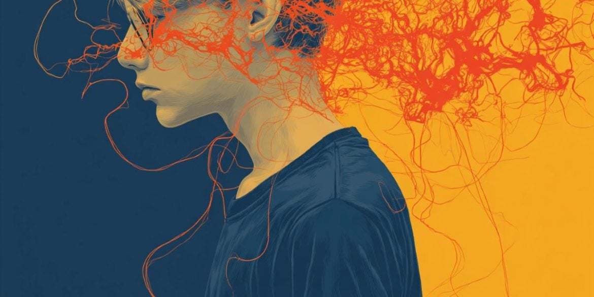 This shows a teen and neurons.