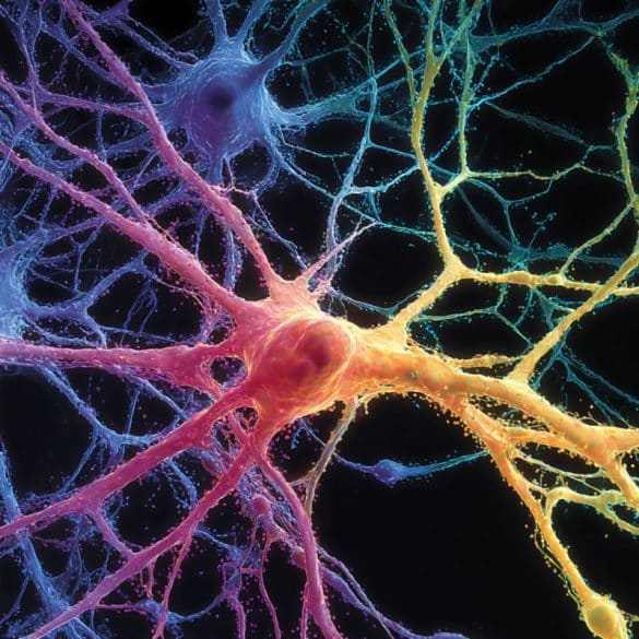 This shows neurons.