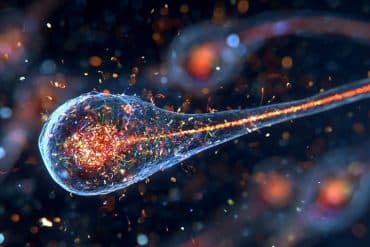 This is a generated image of a neural progenitor cell.