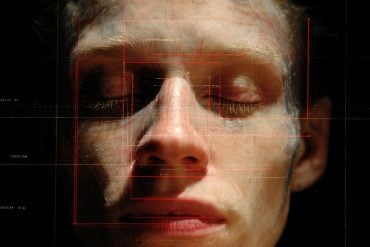 This shows a person's face.