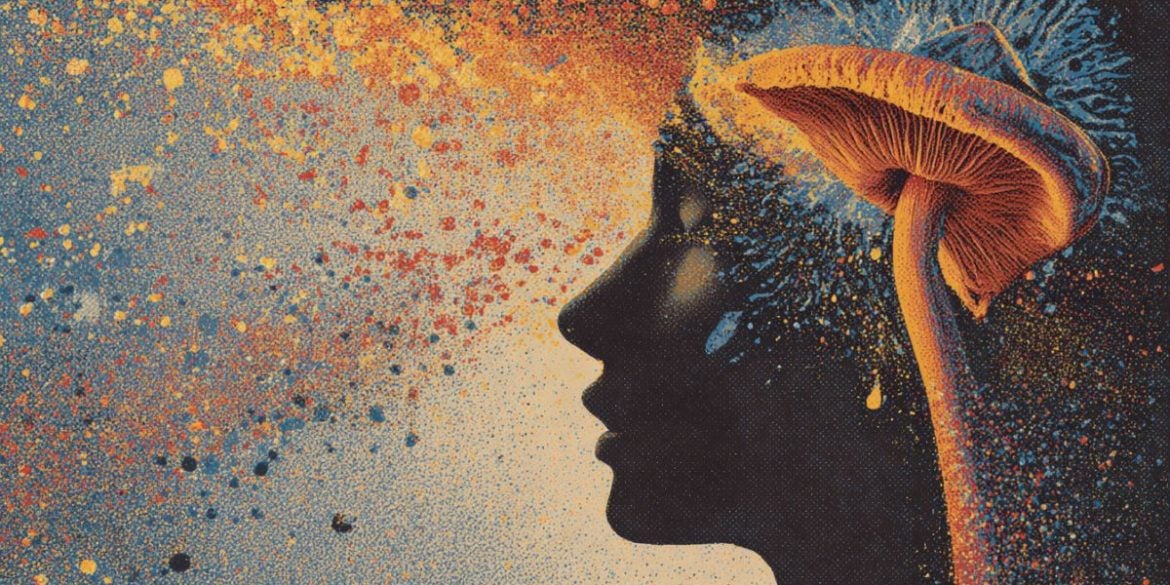 This shows a head and a mushroom.