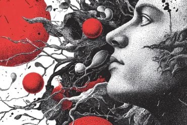 This shows a head and blood cells.