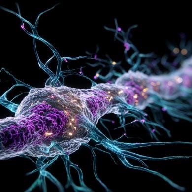 This shows an axon.