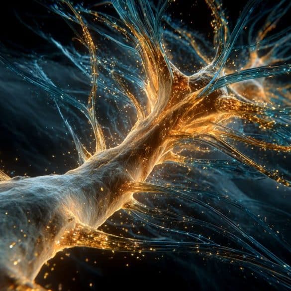 This shows neurons regrowing.