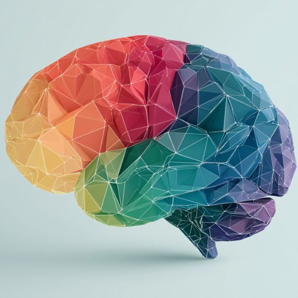 This shows a brain.