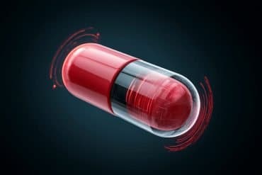 This shows a pill.