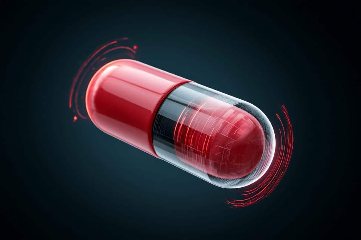 This shows a pill.