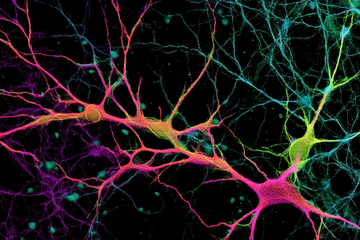 This shows neurons.