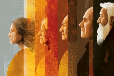 This shows people of different ages.