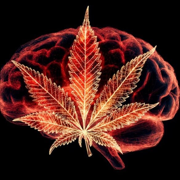 This shows a brain and a leaf.