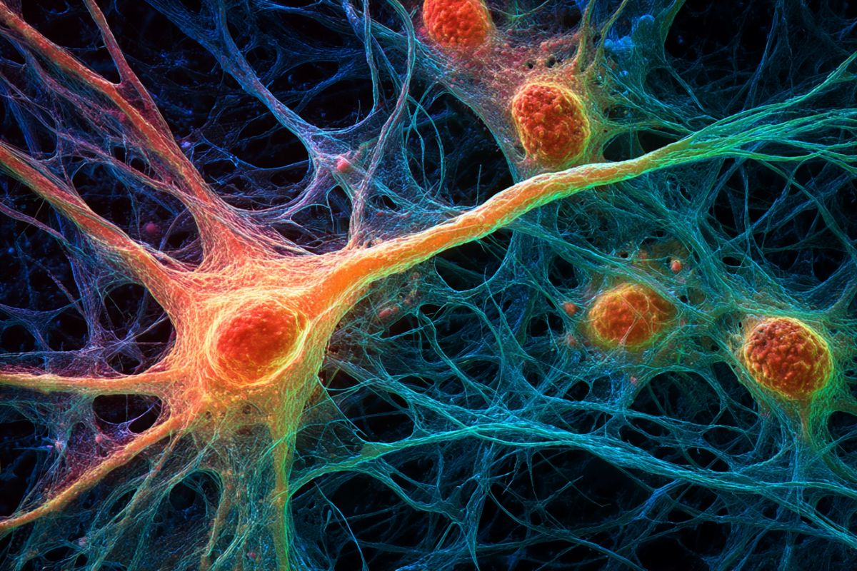 This shows neurons.