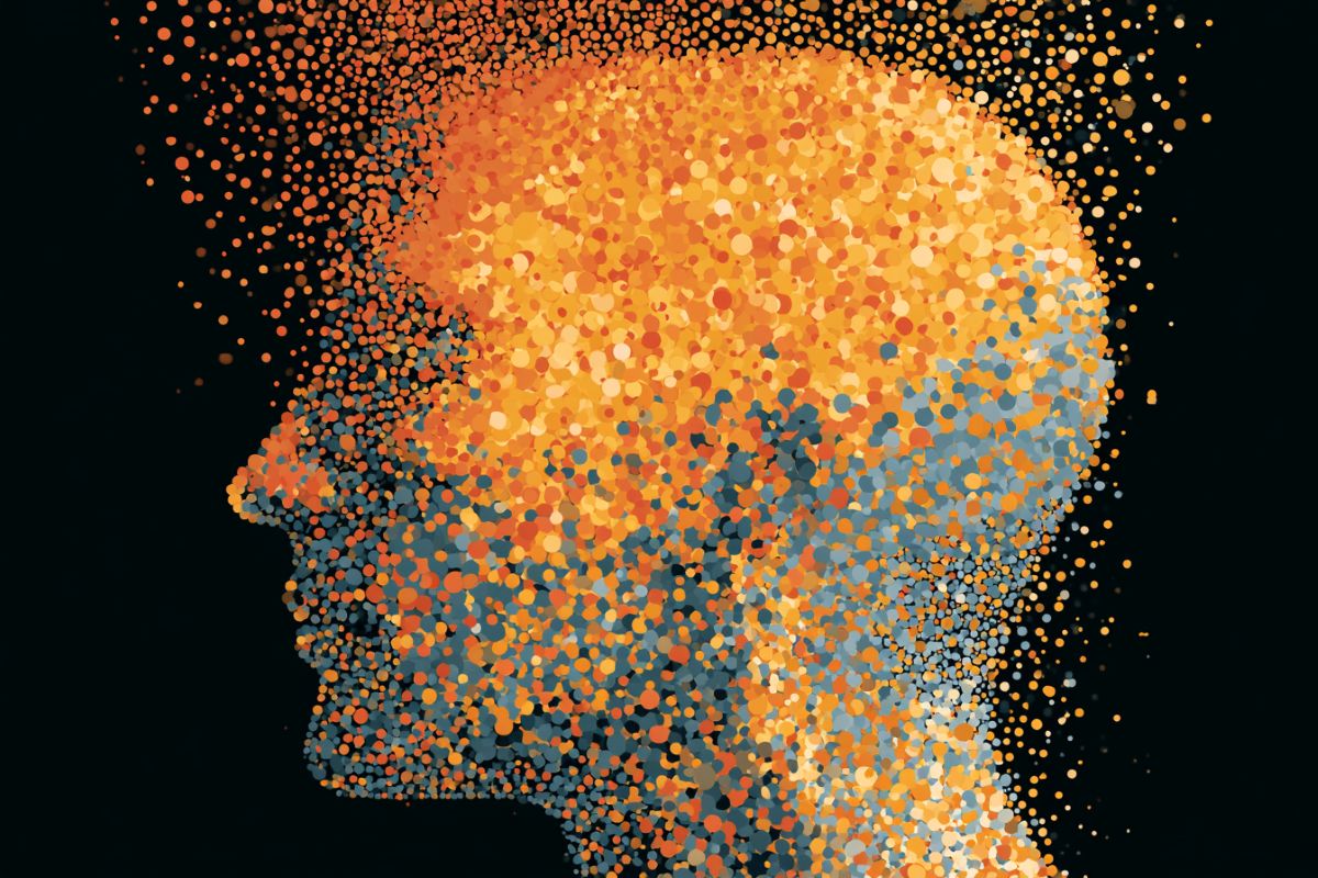 This shows a person's head.