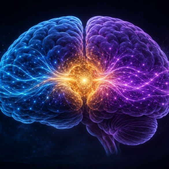 This shows a brain.