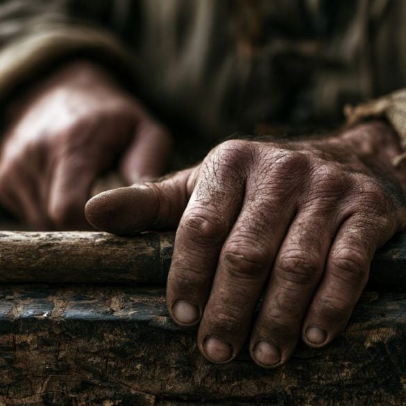 This shows a person working with tools.