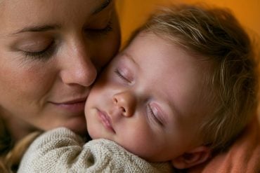 This shows a mom and baby.