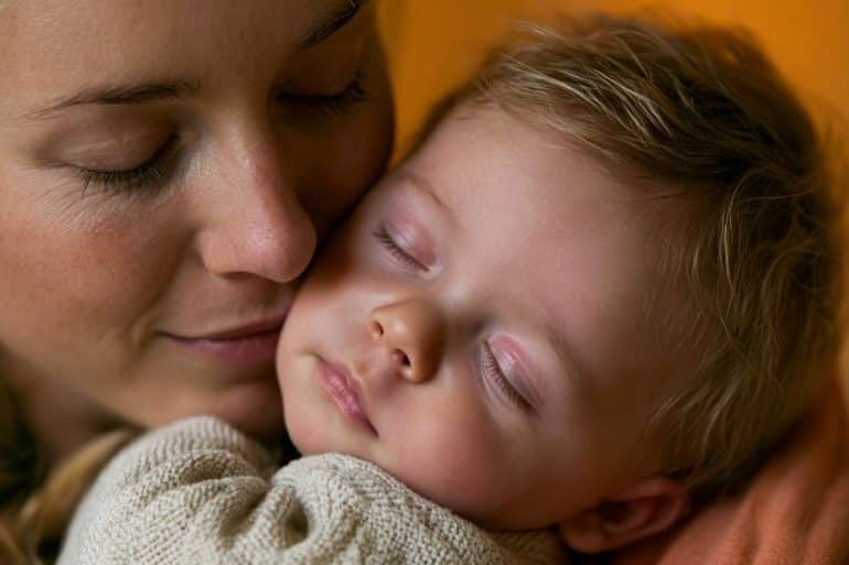 This shows a mom and baby.