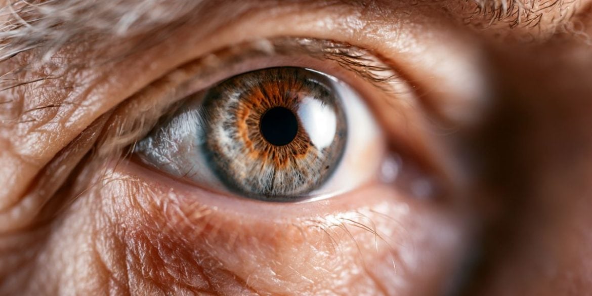 This shows an eye.