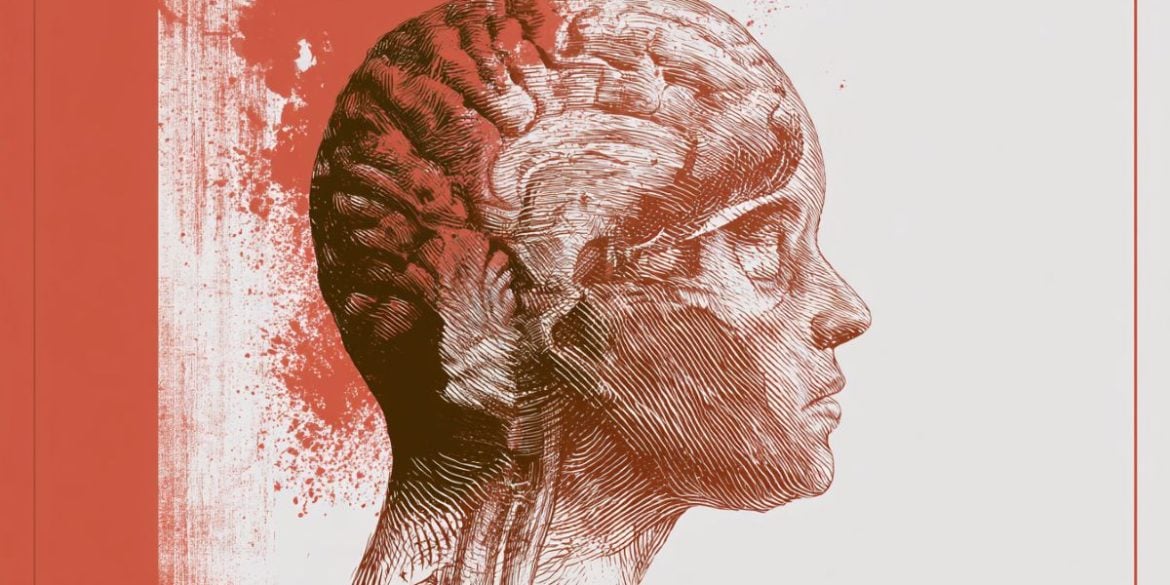 This shows the outline of a head.