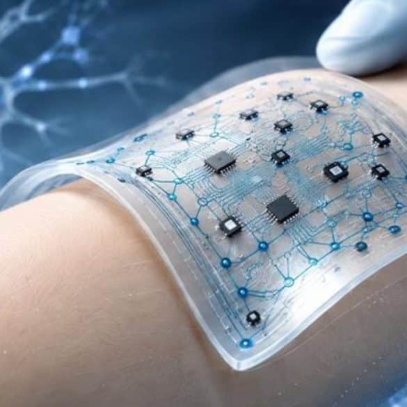 This shows the neuromorphic device.