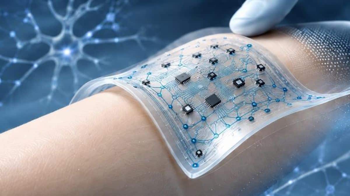 This shows the neuromorphic device.