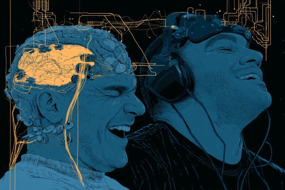 Awake Brain Probes Map Spontaneous vs. Fake Laughter